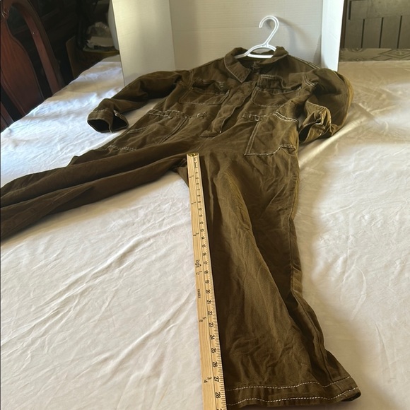 Abercrombie & Fitch Dark Brown Utility Jumpsuit - Picture 5 of 9